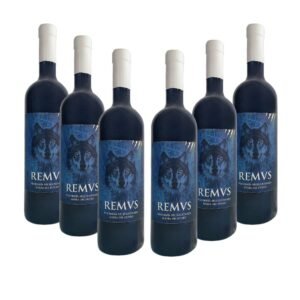 6 botellas de vino en pack marca remus